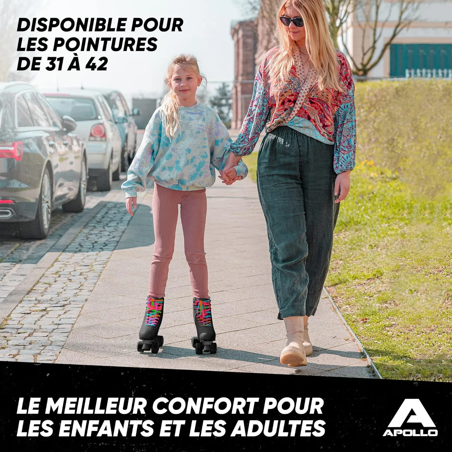 Patin  roulettes - Rollers Fille et Garon Apollo | Fitnessterapy
