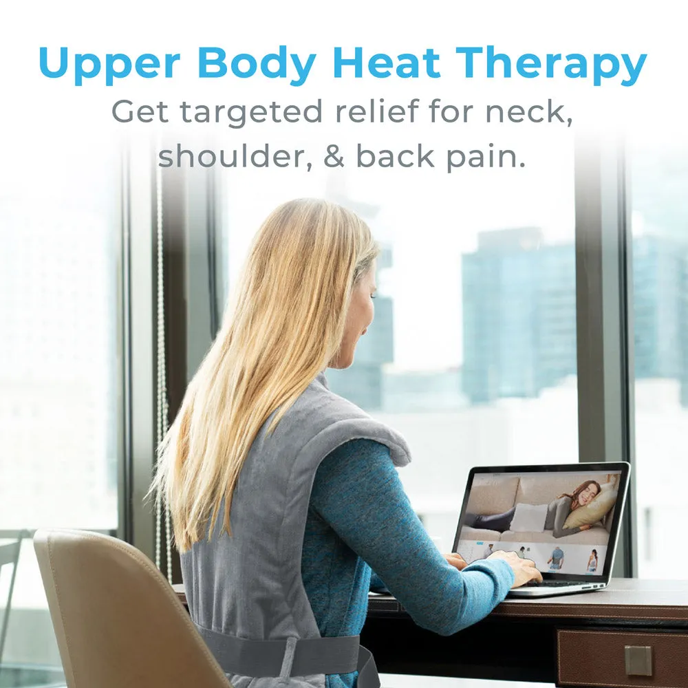 PureRelief XL Extra-Long Back & Neck Heating Pad