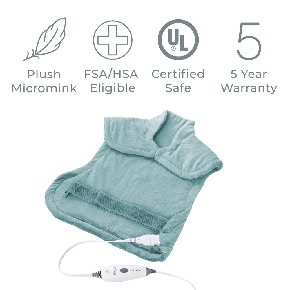 PureRelief XL Extra-Long Back & Neck Heating Pad