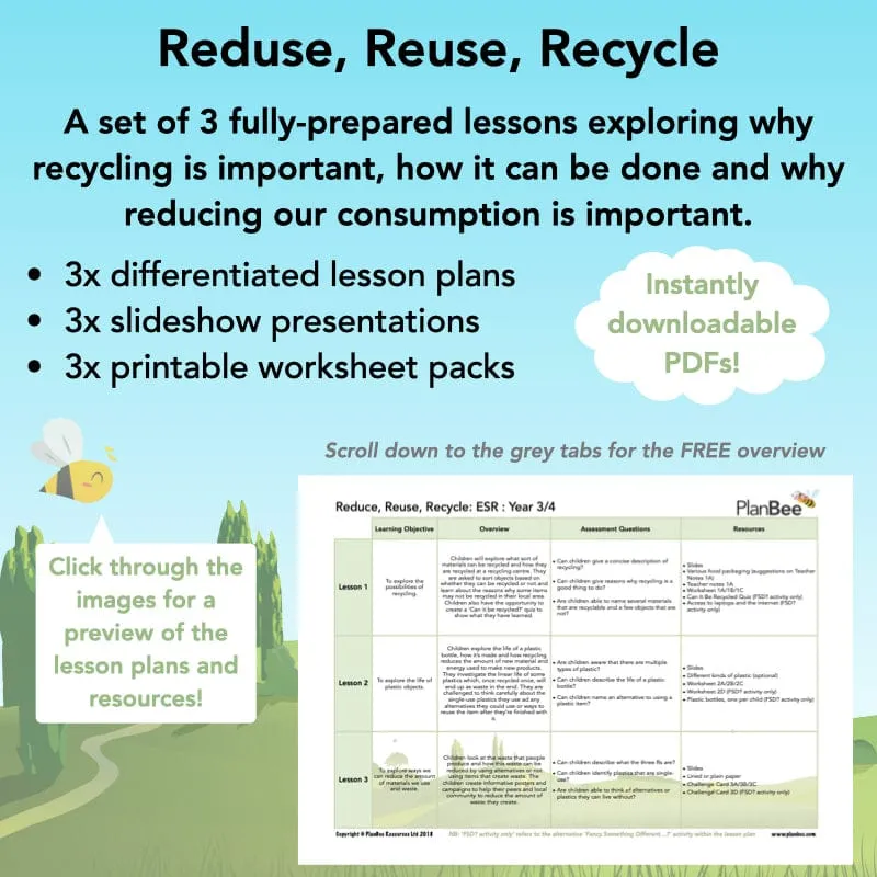Reduce, Reuse, Recycle