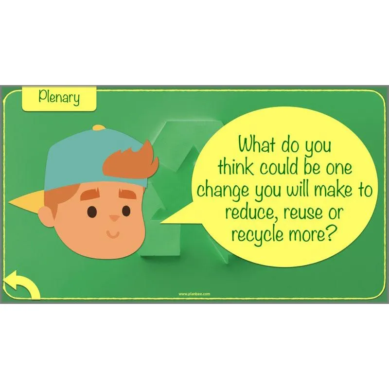 Reduce, Reuse, Recycle
