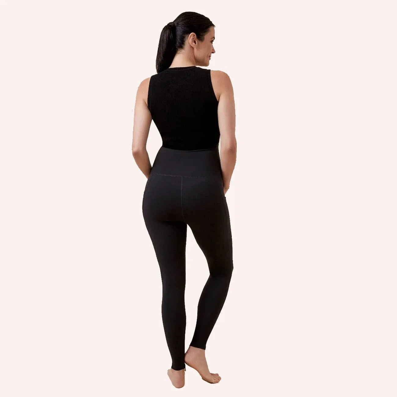 Restorer Postanatal Support Legging - Black