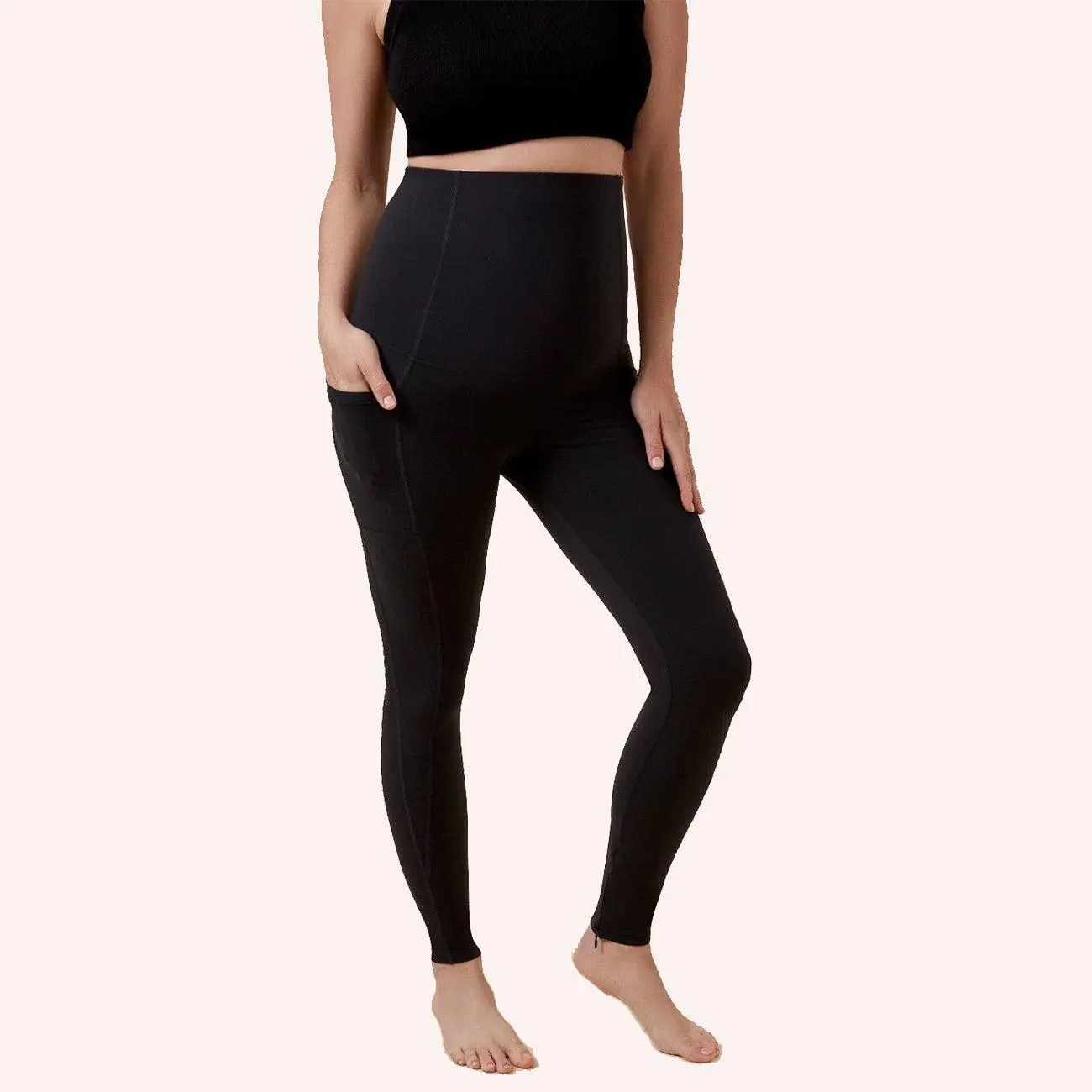 Restorer Postanatal Support Legging - Black
