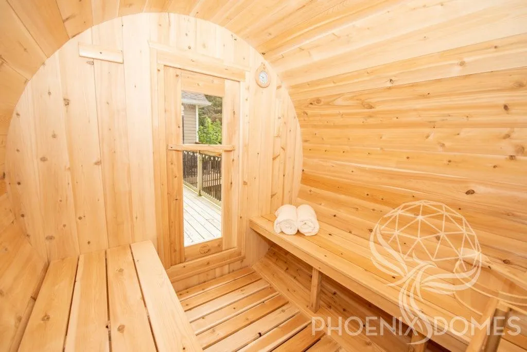 Serenity Sauna - Phoenix Domes