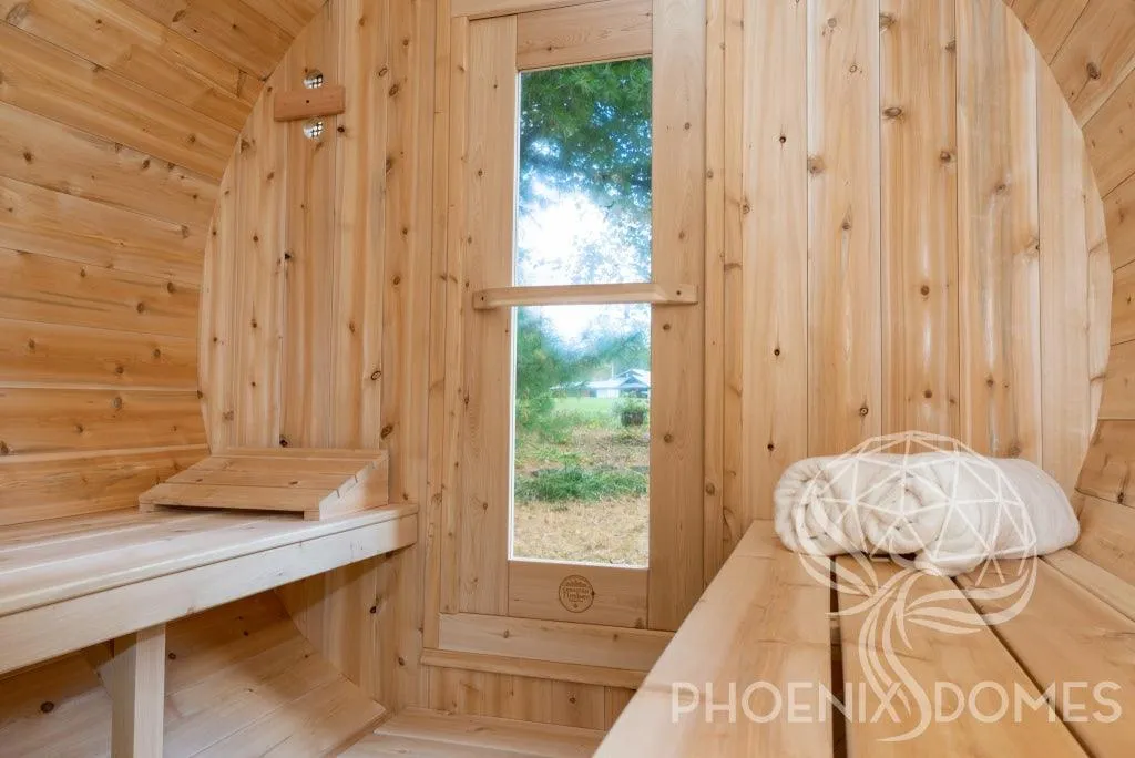 Serenity Sauna - Phoenix Domes