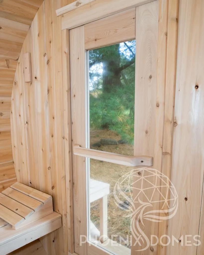 Serenity Sauna - Phoenix Domes