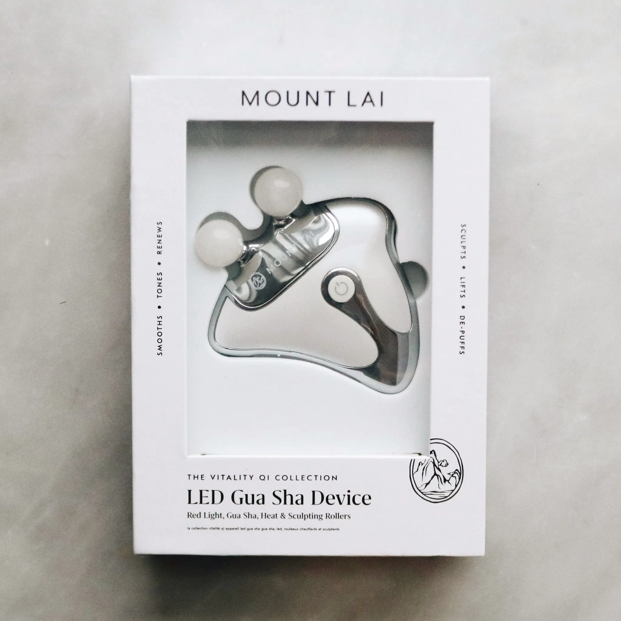 The Vitality Qi LED Gua Sha Device with Protective Pouch (15% off!)