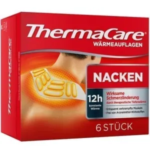 THERMACARE neck - shoulder heat pad for pain relief 6 pc