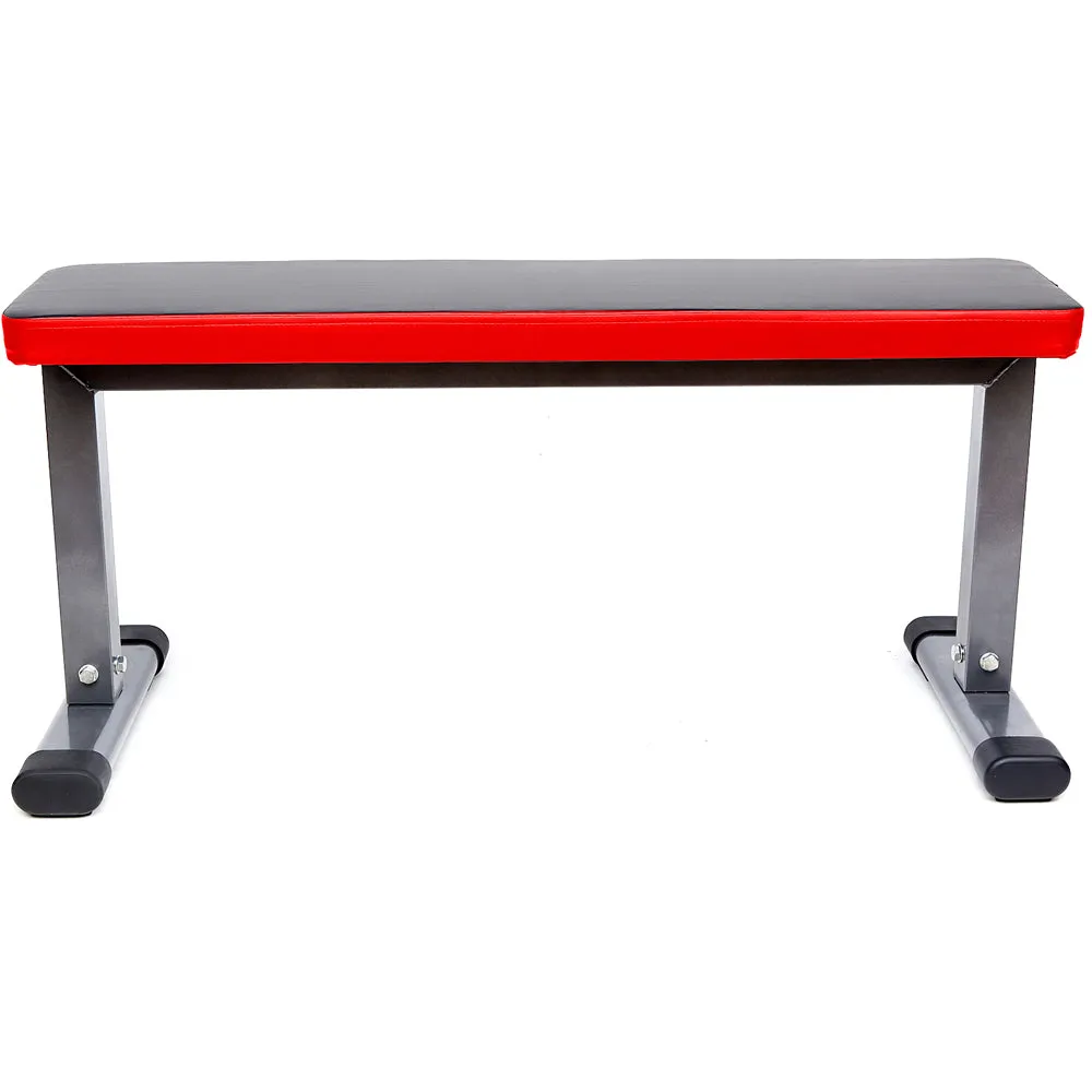 TnP Accessories Flat Bench (Black Red)