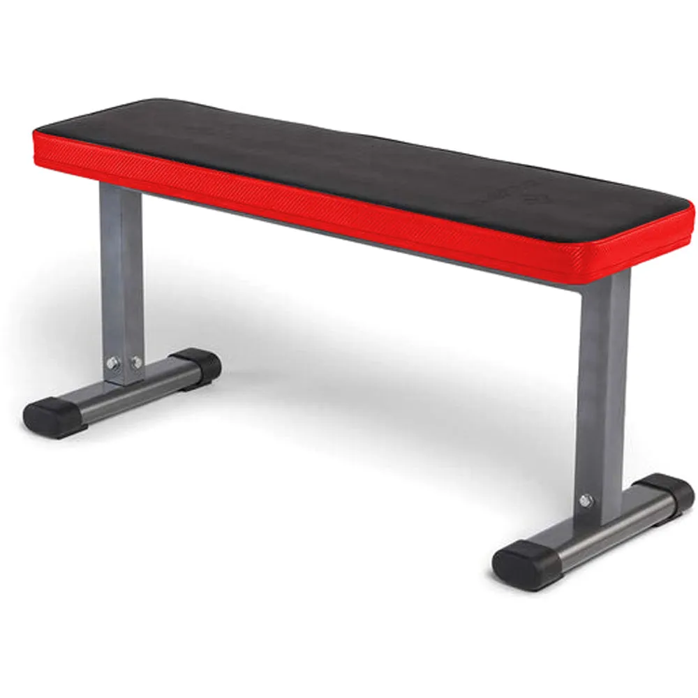 TnP Accessories Flat Bench (Black Red)