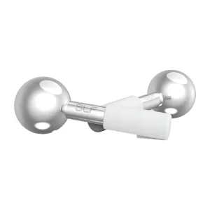 VYSN SLF Facial Cryo Globe Face Massagers in White