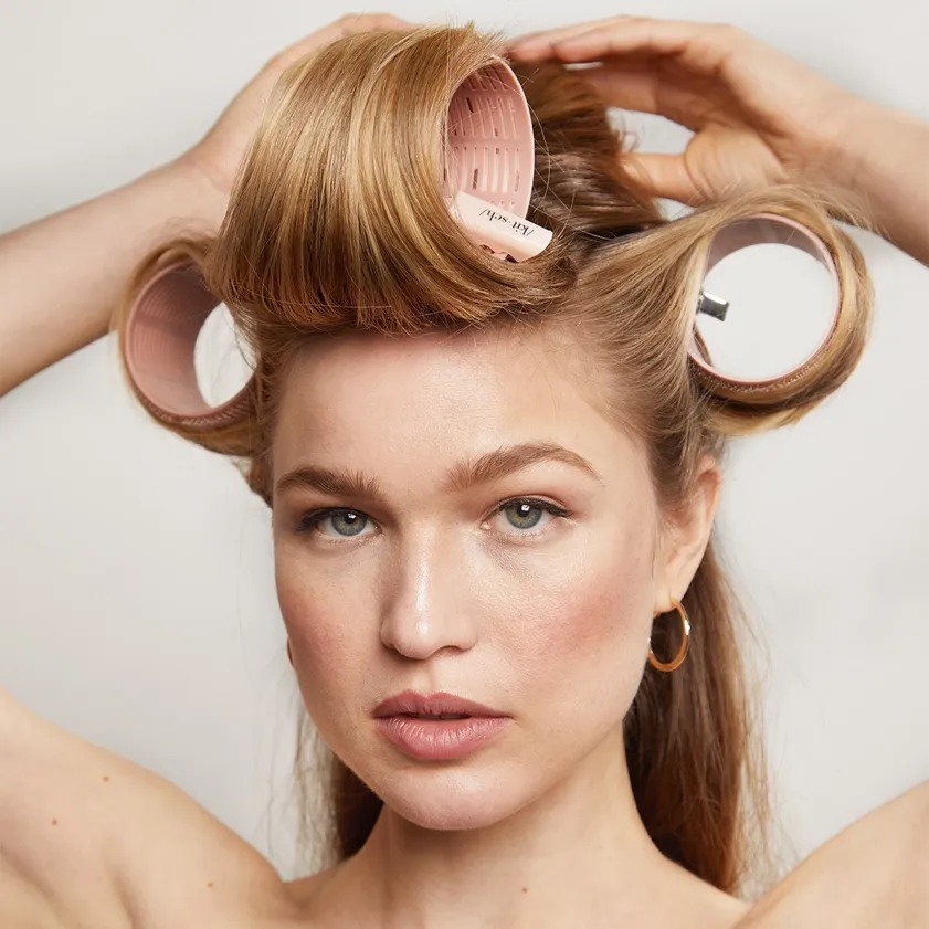 XL Thermal Hair Roller 4 Piece Set - Terracotta