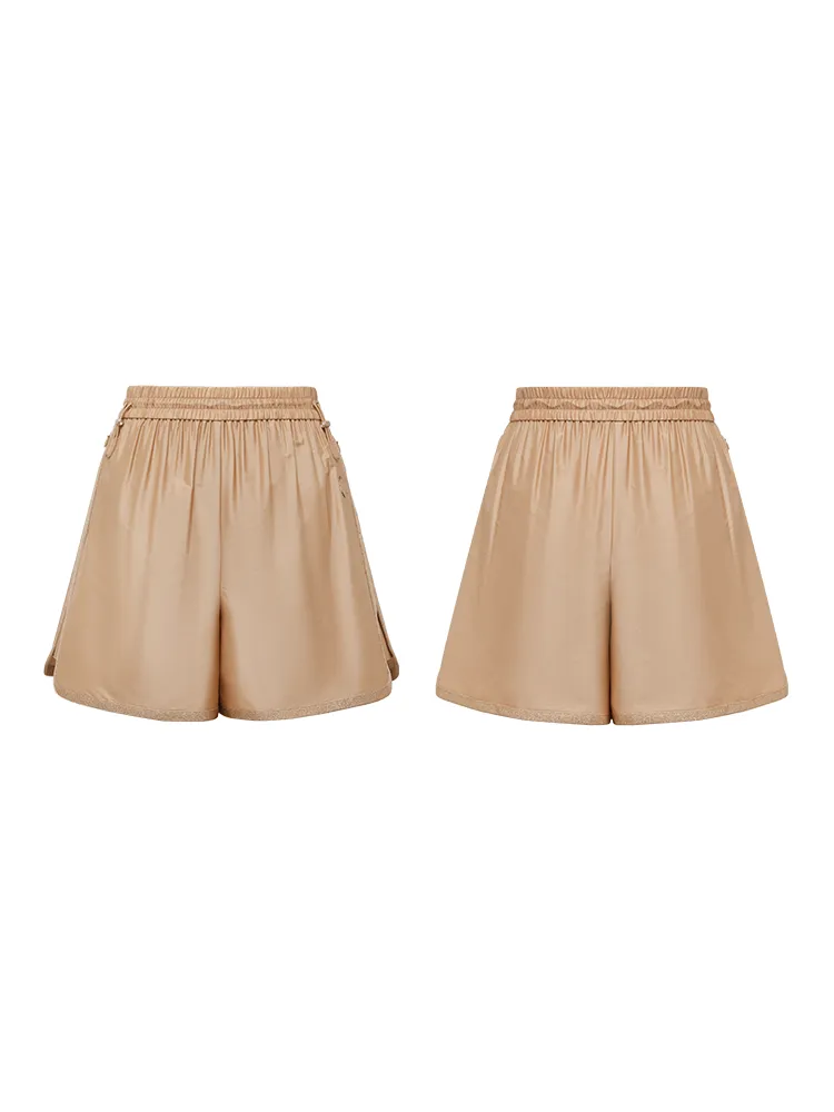 YAYING Silk Quark Shorts