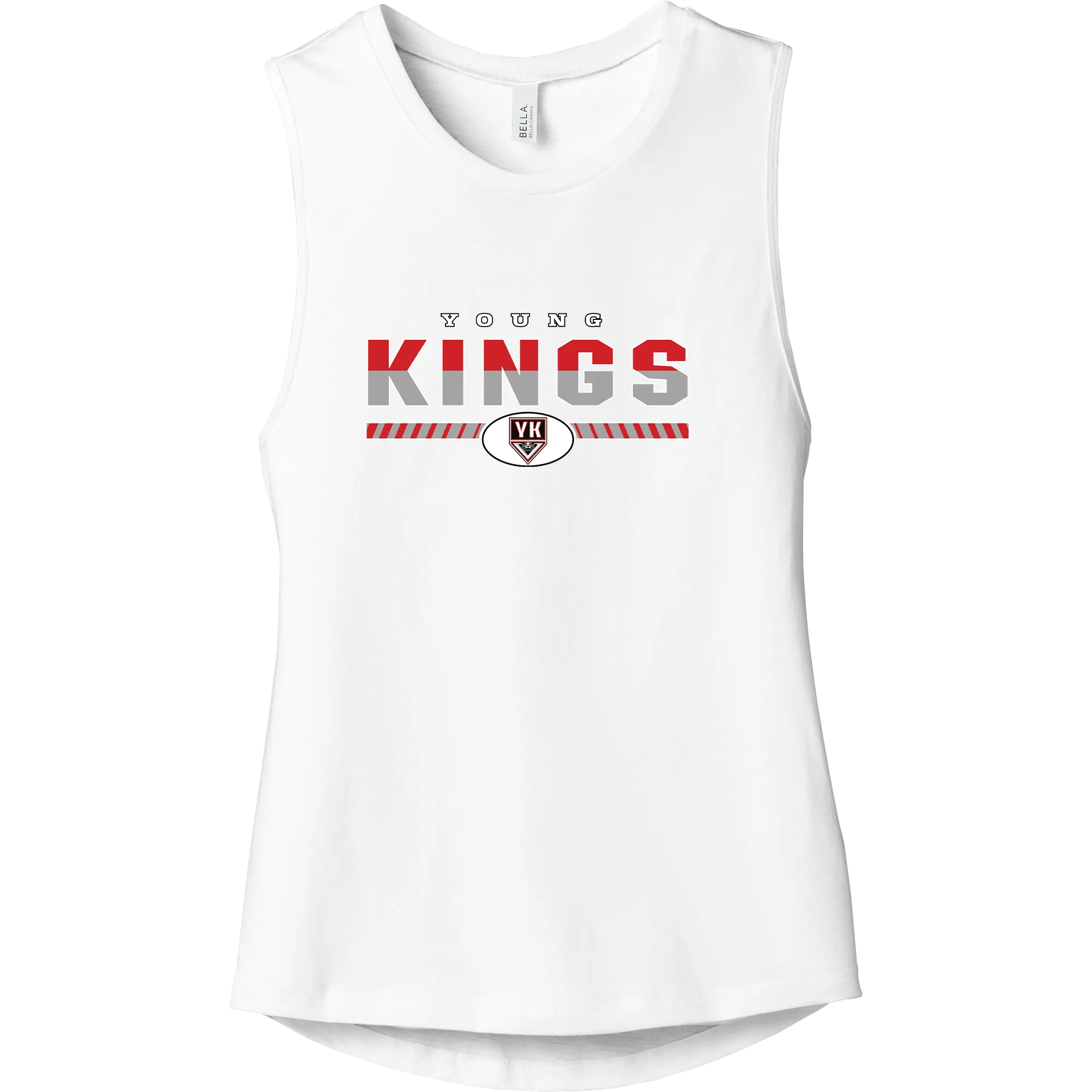Young Kings Womens Jersey Muscle Tank