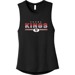 Young Kings Womens Jersey Muscle Tank