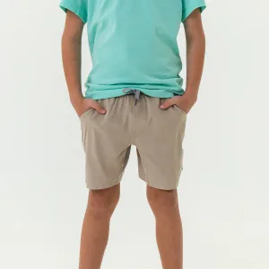 Youth Athletic Shorts | Heather Khaki   Venado Camo