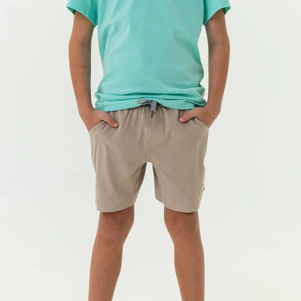 Youth Athletic Shorts | Heather Khaki   Venado Camo