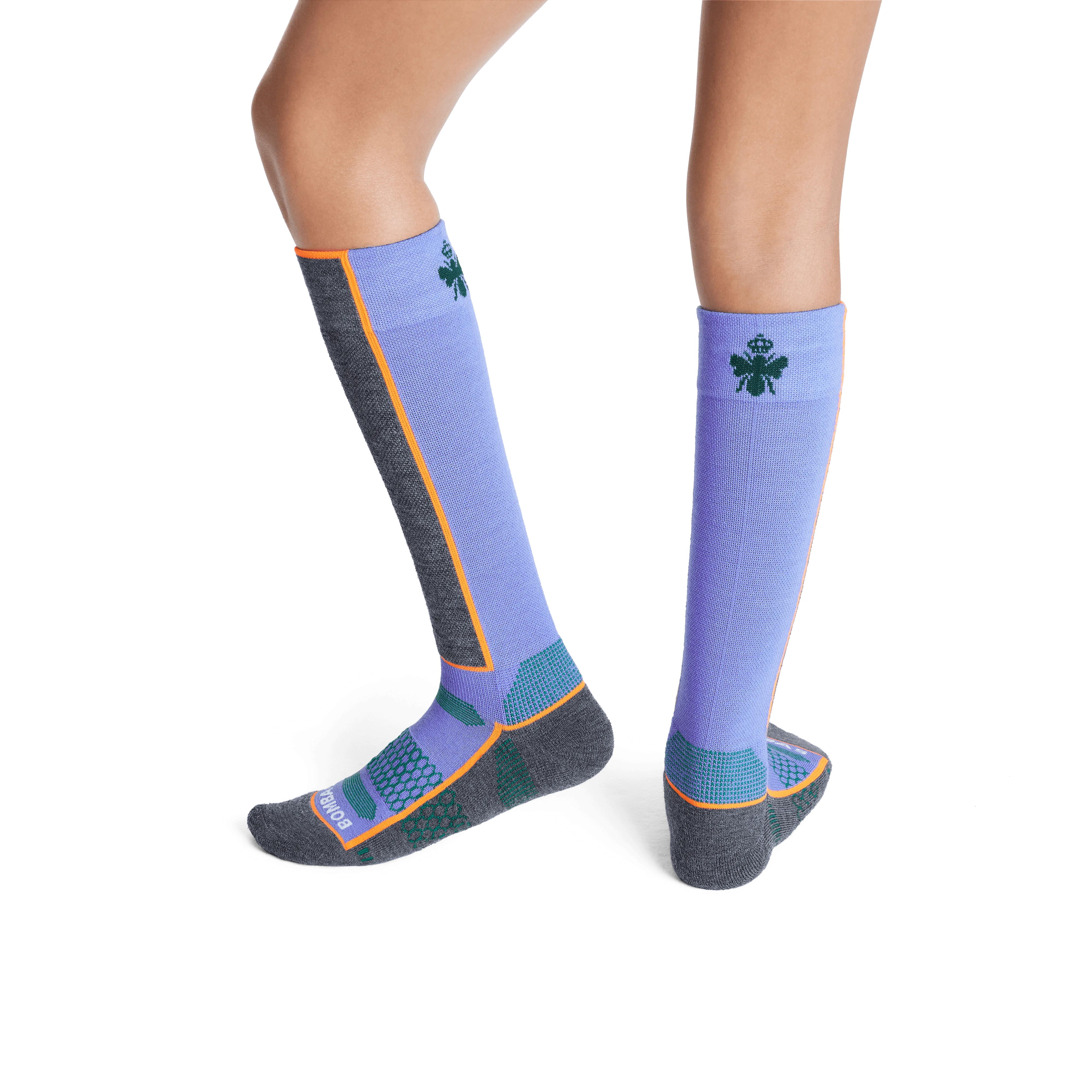 Youth Mid-Cushion Merino Wool Blend Ski & Snowboard Sock 3-Pack